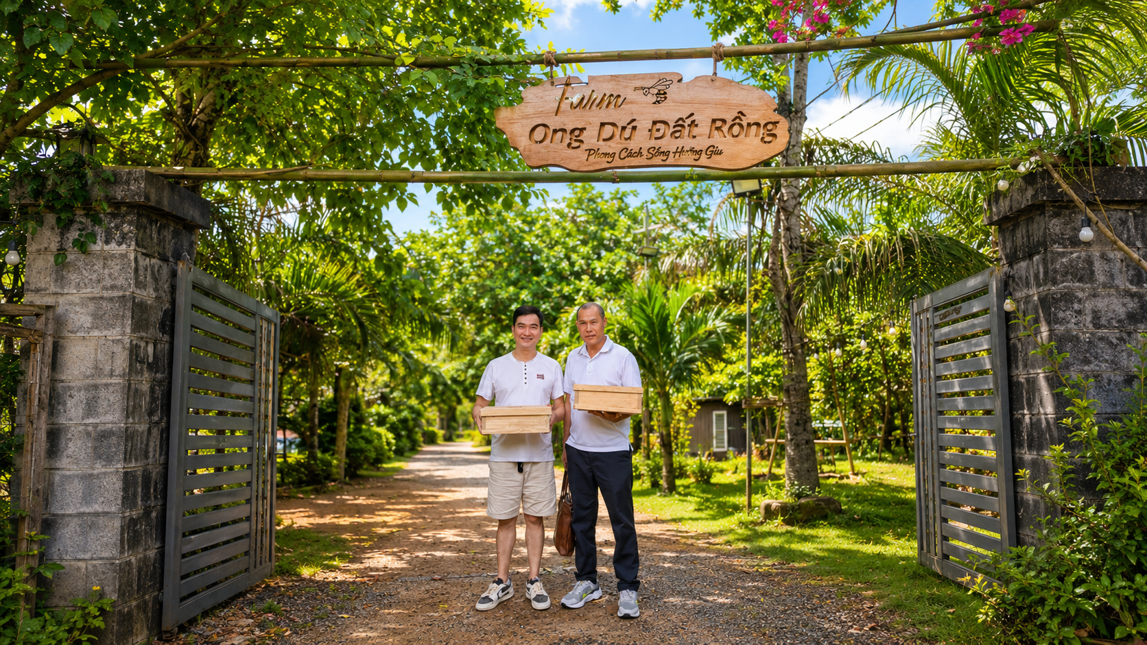 FARM ONG DÚ ĐẤT RỒNG - XUÂN SƠN
