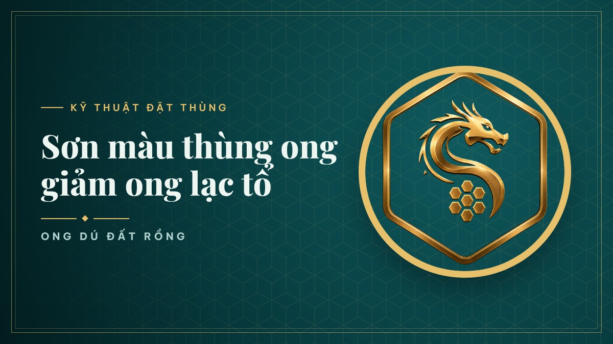 Ong dú bị "lạc tổ": Nghiên cứu 2026 chỉ ra mẹo sơn màu thùng giúp giảm mạnh tình trạng này